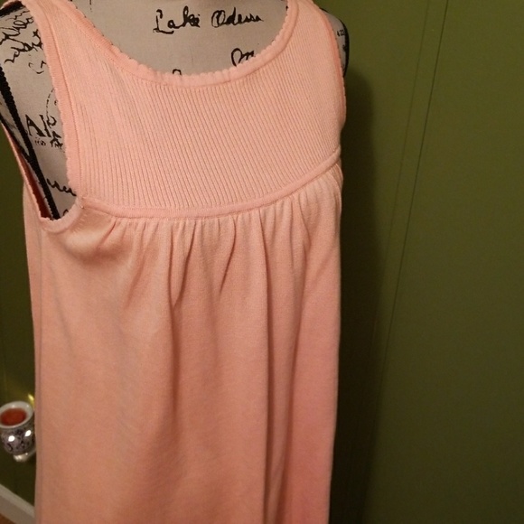 Pale Orangey-Pink Knit Tank *NWT* - Picture 4 of 8
